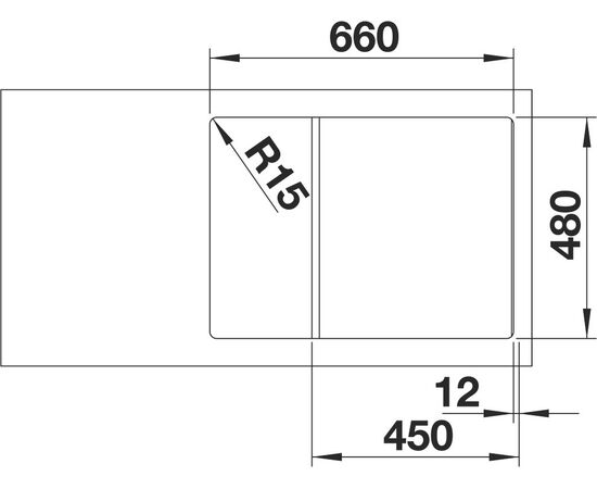 Мойка кухонная Blanco ZIA 45 S Compact 524721 антрацит, Название цвета: антрацит, изображение 6