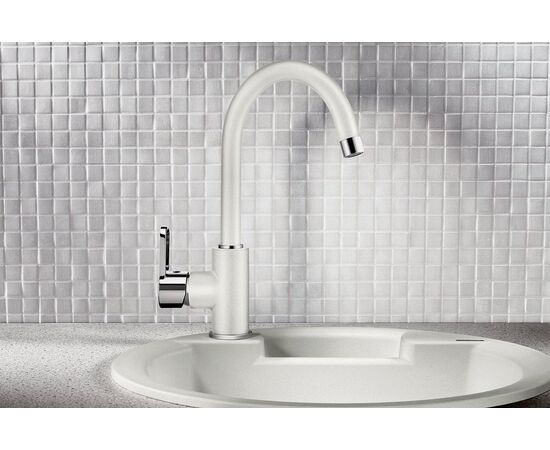 Смеситель Blanco Mida Silgranit 524204 для кухонной мойки, изображение 6