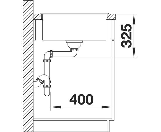 Мойка кухонная Blanco Zia XL 6S Compact 523279 шампань, Название цвета: шампань, изображение 5