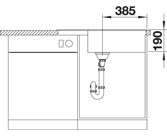 Мойка кухонная Blanco Zia XL 6S Compact 523279 шампань, Название цвета: шампань, изображение 6