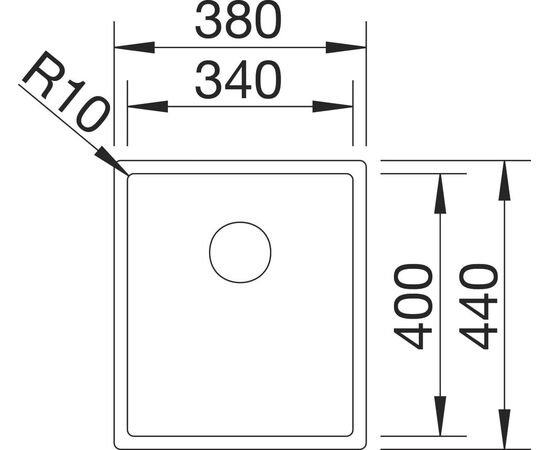 Мойка кухонная Blanco Claron 340-IF, изображение 3