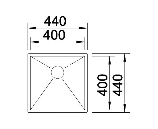 Мойка кухонная Blanco Zerox 400-U, изображение 4