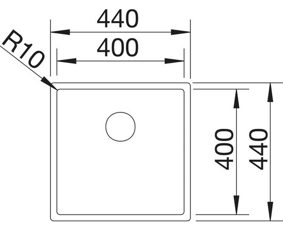 Мойка кухонная Blanco Claron 400-IF, изображение 3
