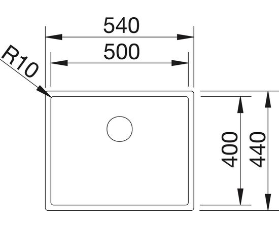 Мойка кухонная Blanco Claron 500-IF, изображение 3