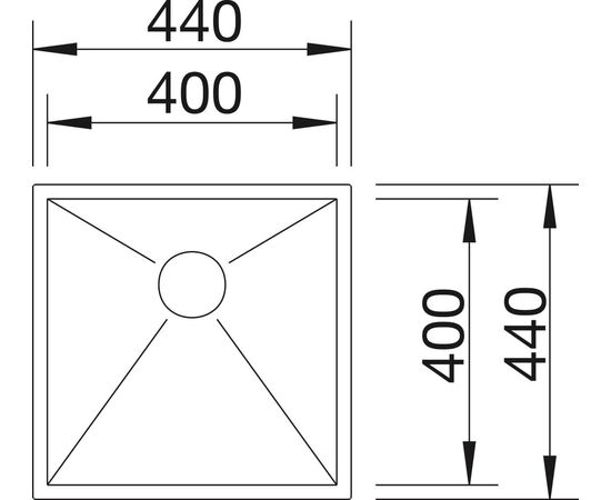 Мойка кухонная Blanco Zerox 400-IF, изображение 4