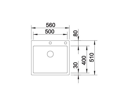 Кухонная мойка Blanco Claron 500-IF/A Durinox  523393, изображение 8