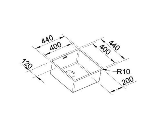 Кухонная мойка Blanco Claron 400-IF Durinox  523389, изображение 5