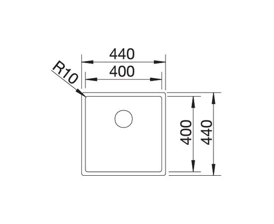 Кухонная мойка Blanco Claron 400-IF Durinox  523389, изображение 4