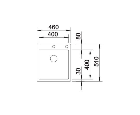 Кухонная мойка Blanco Claron 400-IF/A Durinox  523392, изображение 7