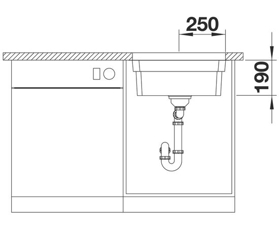 Кухонная мойка Blanco Etagon 500-U  521841, изображение 9