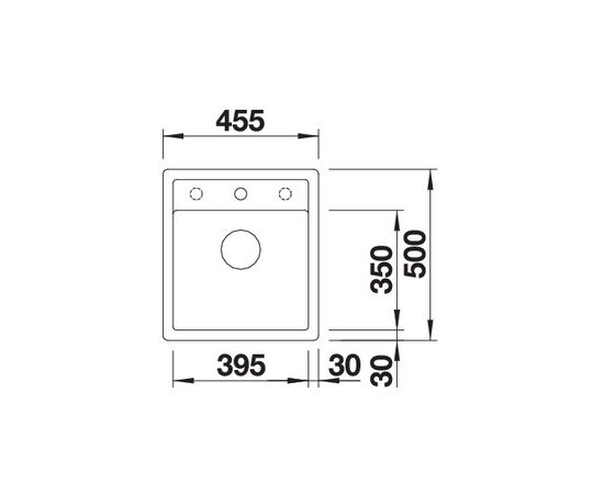 Кухонная мойка Blanco Dalago 45-F жасмин  517658, Название цвета: жасмин, изображение 5