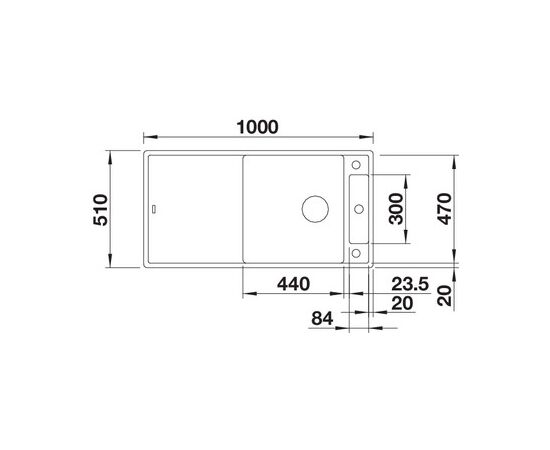 Кухонная мойка Blanco Axia III XL 6 S с доской из ясеня кофе  523509, изображение 3