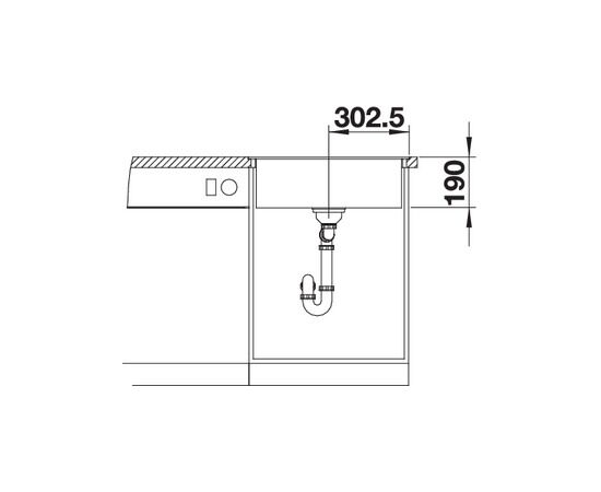 Кухонная мойка Blanco Dalago 6-F жасмин  517657, изображение 6