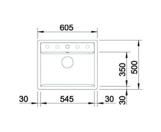 Кухонная мойка Blanco Dalago 6-F жасмин  517657, изображение 4