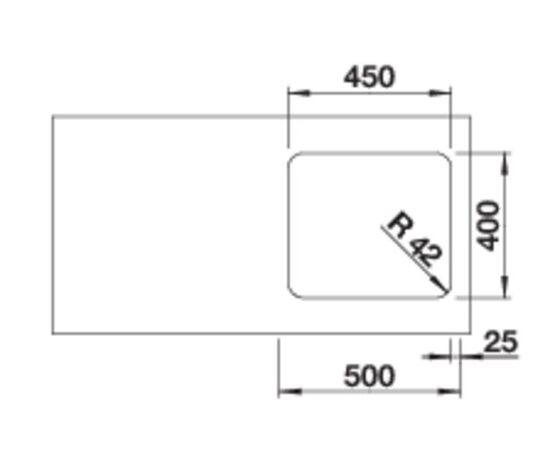 Кухонная мойка Blanco Solis 450-U  526120, изображение 2