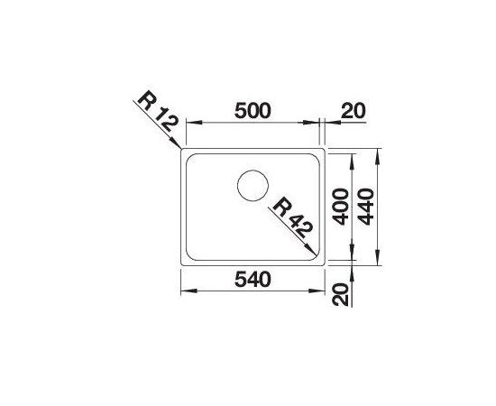 Кухонная мойка Blanco Solis 500-U  526122, изображение 9