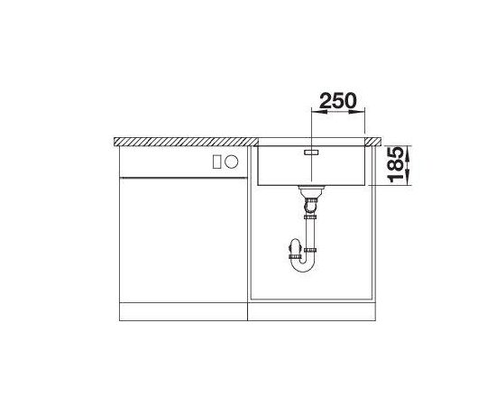 Кухонная мойка Blanco Solis 500-U  526122, изображение 10