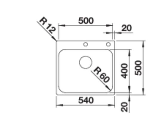 Кухонная мойка Blanco Supra 500-IF/A  526355, изображение 3